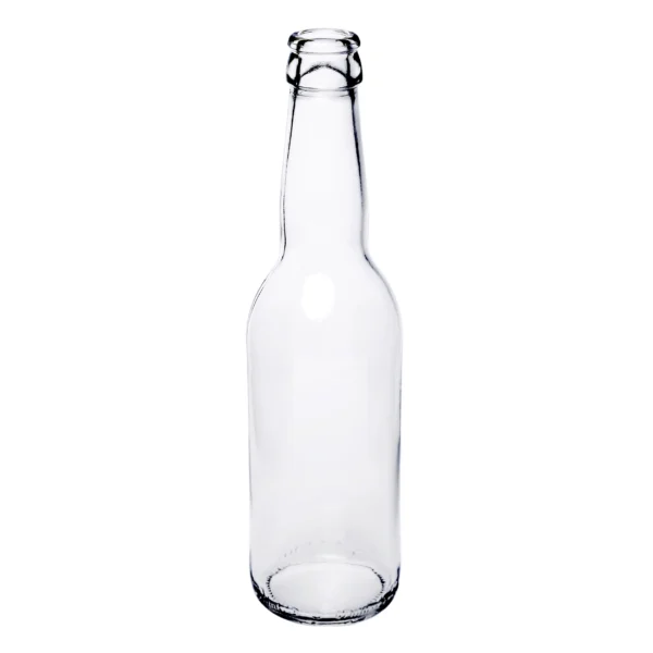 Sticlă 330 ml Longneck – Transparentă (Flint)