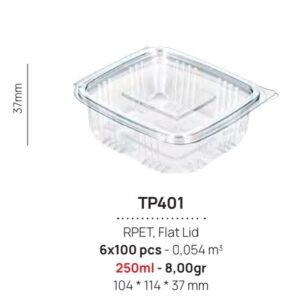 250 ml capac drept