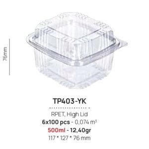 500 ml capac înalt