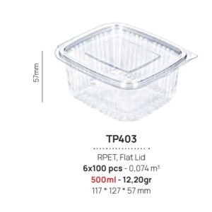 500 ml capac drept